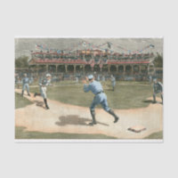National League Baseball Game 1886