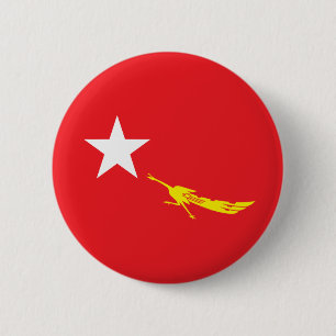 National League for Democracy 2 Inch Round Button