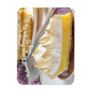 National Lemon Meringue Pie Day Magnet