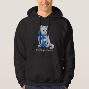 National Leukodystrophies Awareness Month Blue Rib Hoodie