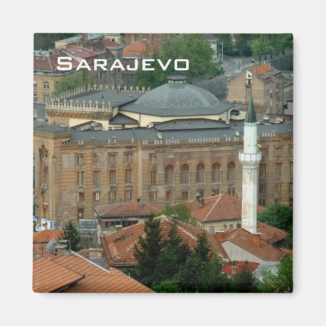 National Library Magnet (Front)