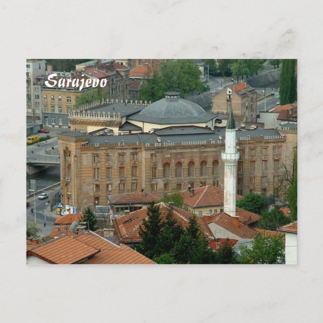 National Library Postcard (Front)
