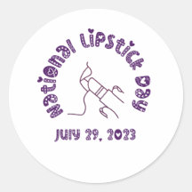 National Lipstick Day July 29, 2023