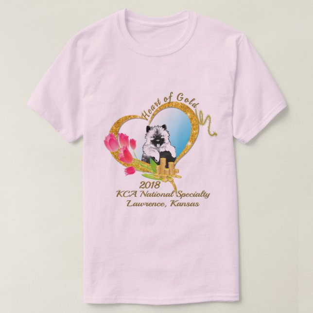 National Logo solid colour women's tee (Design Front)