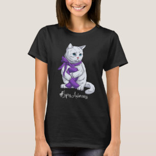 National Lupus Awareness Month Purple Ribbon Cute  T-Shirt