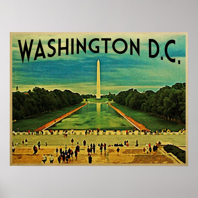 National Mall Washington D.C. Poster (Front)
