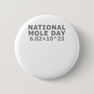 National Mole Day 2 Inch Round Button