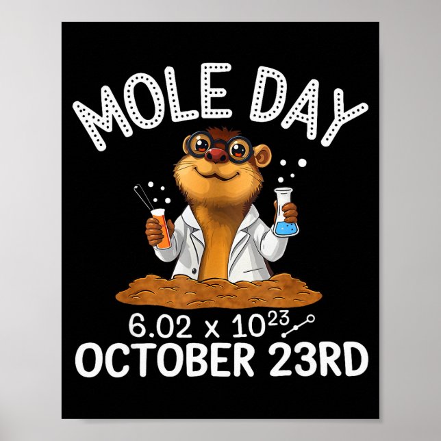 National Mole Day Animal Mammal Mole Whisperer  Poster (Front)