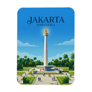 National Monument (Monas) Indonesia Magnet