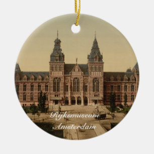 National Museum, Amsterdam, Netherlands Ceramic Ornament