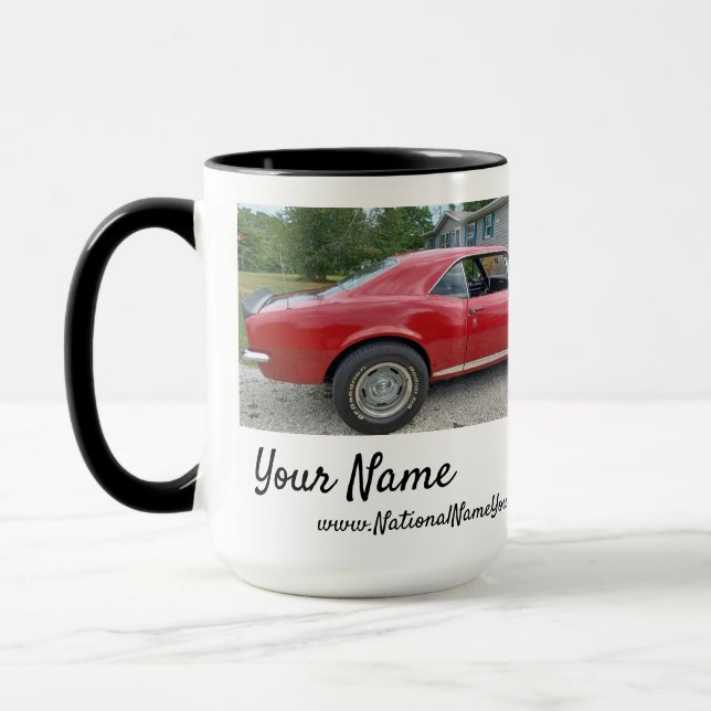 National Name Your car Combo mug (Left)