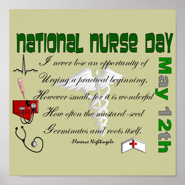 Nurses Week Posters, Prints & Poster Printing | Zazzle CA