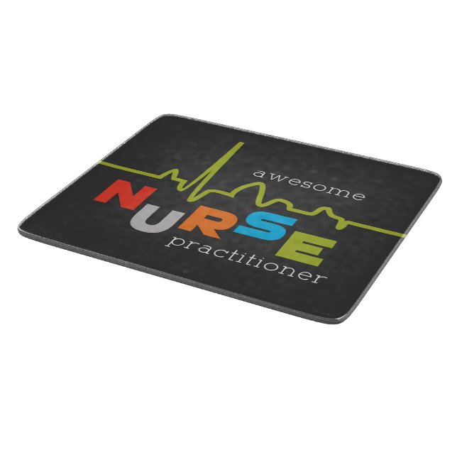 National Nurse Practitioner Week Awesome Cutting Board (Corner)