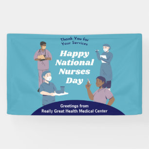 National Nurses Day Customizable Banner