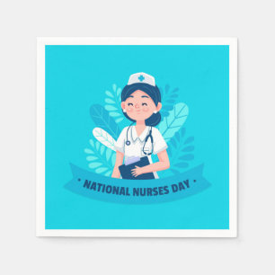National Nurses Day / Nurse Appreciation Week Napkin