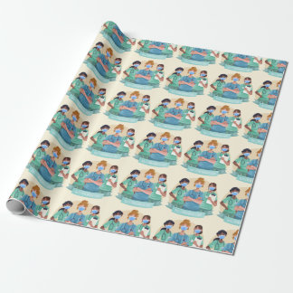 National Nurses Day / Nurse Appreciation Week Wrapping Paper