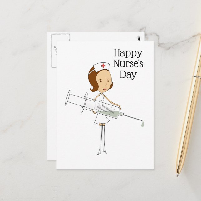 National Nurses Day Postcard (Front/Back In Situ)