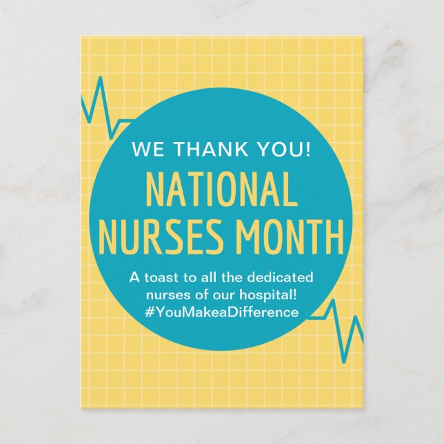 National Nurses Month Postcard (Front)