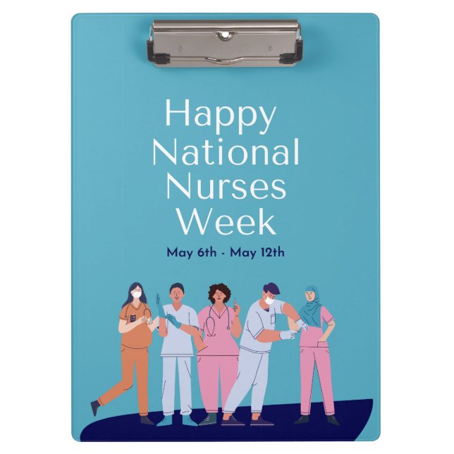 National Nurses Week Clipboard (Front)
