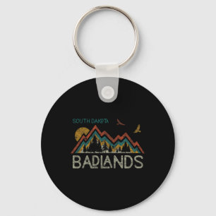 National Park Badlands South Dakota The Mount Rush Keychain