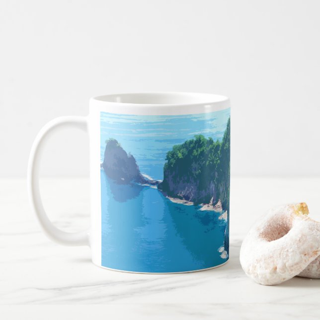 NATIONAL PARK OF AMERICAN SAMOA - AMERICAN SAMOA COFFEE MUG (With Donut)