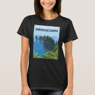 National Park of American Samoa Poster Design T-Shirt