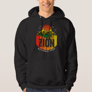 National Park Souvenir Utah Zion Hiking Nature Cam Hoodie