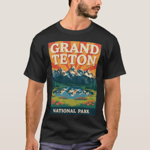 National Park Vintage Grand Teton T-Shirt
