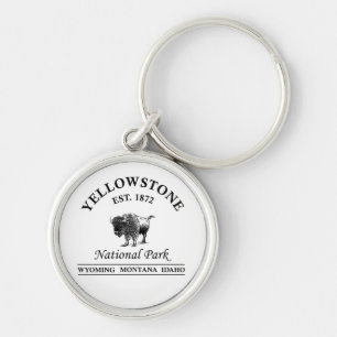 National Park Yellowstone Keychain