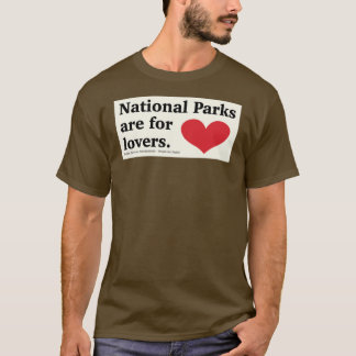 National Parks are for lovers sticker Long T-Shirt