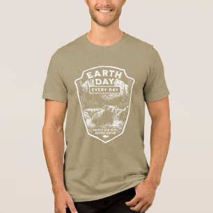 National Parks Earth Day Every Day Tri-Blend Shirt