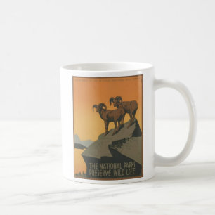 National Parks - Mt. Goats Coffee Mug