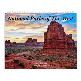National Parks of the West Calendar