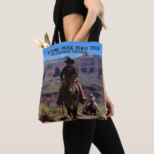 National Parks Retirement Road Trip Custom Tote Bag