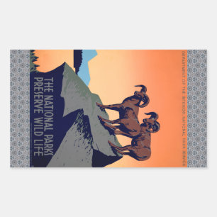 National Parks Sticker