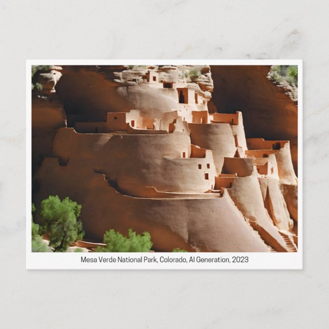 National Parks USA, Postcard for Postcrossing (Front)
