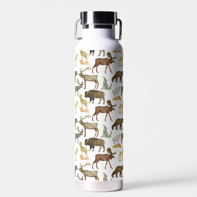 National Parks Wildlife Water Bottle (Front)