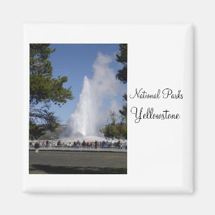 National Parks - Yellowstone Magnet