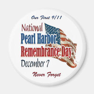 National Pearl Harbour Day Magnet
