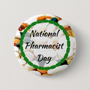 National Pharmacist Day January 12th 2 Inch Round Button