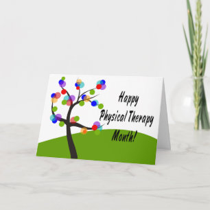 National Physical Therapy Month Card
