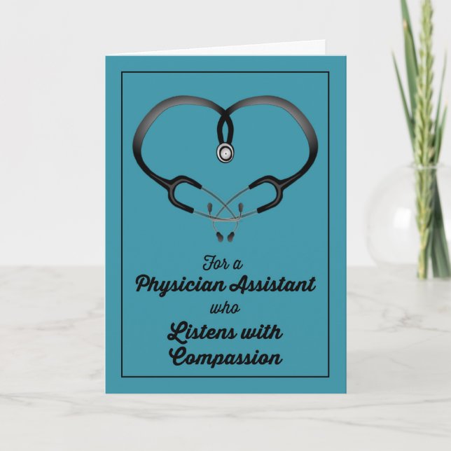 National Physician Assistant Day Week, Thank You Card (Front)