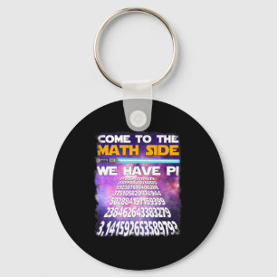 National Pi Day March 14 2025 Come To Math Side Keychain