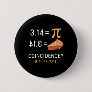 National Pi Day Shirt Math Teacher T Shirt Pie Equ 2 Inch Round Button