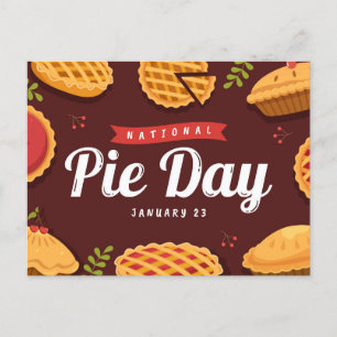 National Pie Day Postcard