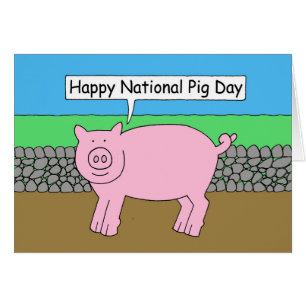 National Pig Day - March 1st