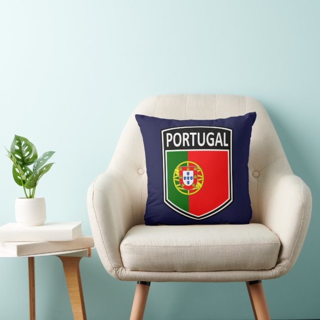 National - Portugal Throw Pillow (Chair)