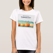 National Pumpkin day T-shirt 