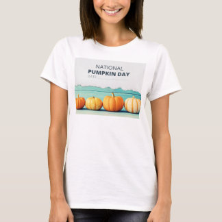 National Pumpkin day T-shirt