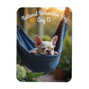 National Relaxation Day Magnet